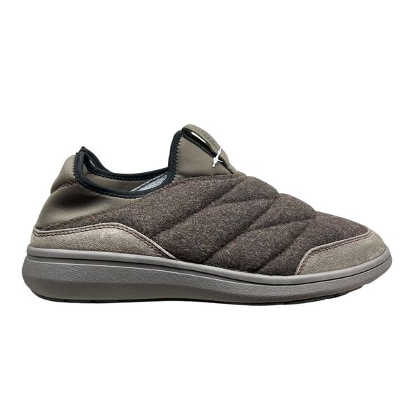 Florsheim Men Wool Slippers Java Water Resisting Slip Proof‎ Soles Brown Sz 10 - Picture 1 of 8